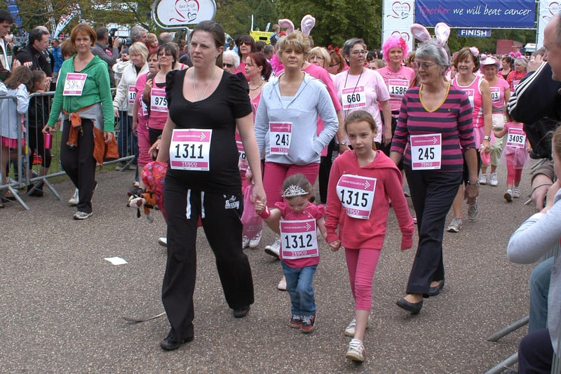 Race for Life, Clumber Park, Worksop in 2011.