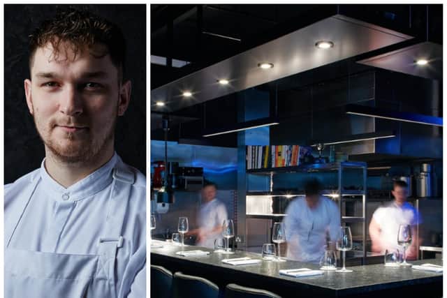 Chef Marcus Ashton-Simpson has been awarded a prestigious two rosette honour by the AA for his DN One restaurant.