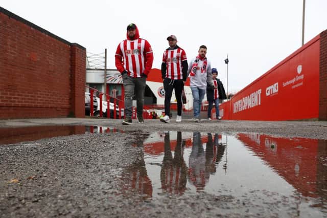 Sheffield United will be playing without fans for the foreseeable future. Picture: Getty