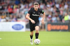 West Ham youngster Patrick Kelly is heading on loan to Rovers. (Photo by Harriet Lander/Getty Images)