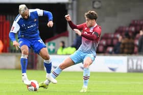 John Bostock suffered a groin injury at Scunthorpe