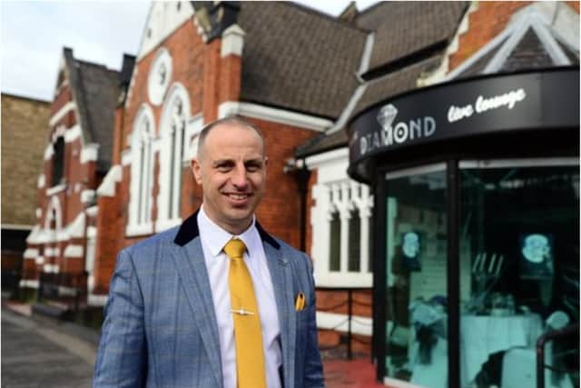 Dominic Gibbs has deined being involved with Diamond Live Lounge when it closed and says he has been helping people to get their money back.