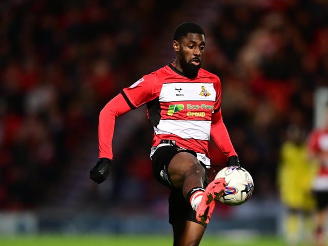 Looked capable at any moment of sprinkling stardust on a contest that badly needed it. He duly provided the killer second with a brave header to double Rovers' lead.