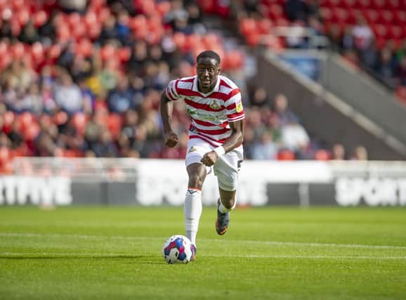 Joseph Olowu has been rated as Doncaster Rovers' best rated player so far this season by the whoscored.com website