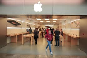 The Apple store at Meadowhall. Picture: Tom Maddick/Ross Parry/SWNS.