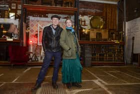 Andy and Ali Cook inside The Warehouse. Picture: Dean Atkins.