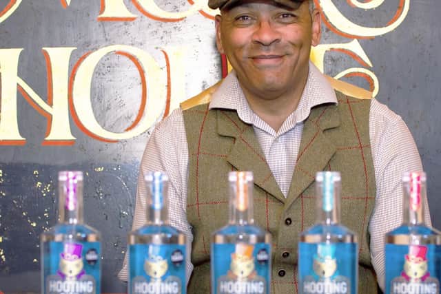 Dominic M'Benga has launched a range of Yorkshire gins.