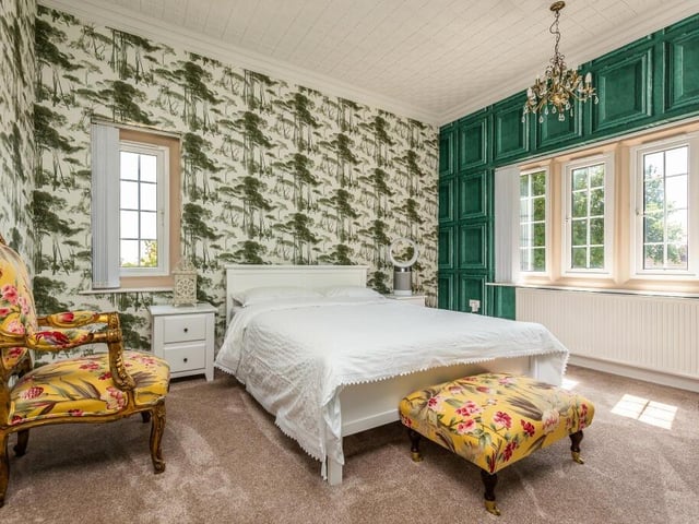 Another stylish bedroom within the house.