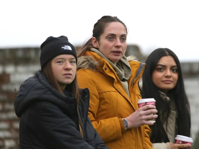 Jessica Tugby-Andrew, centre.