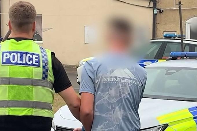 Watch: Police make string of arrests in day-long Doncaster crime blitz