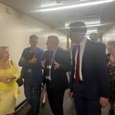 Dame Rosie credited all the city's MPs when talking about a ministerial visit to Doncaster Royal Infirmary - but Doncaster Conservative MP Nick Fletcher did not.