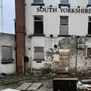 The former South Yorkshire pub has become a haven for fly tippers.