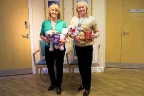 St John’s Hospice Fundraisers Tracey Gaughan (left) and Lindsey Richards (right).