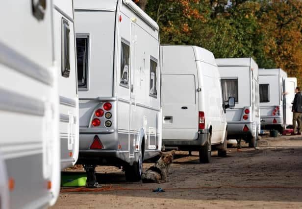Doncaster Council set to refuse plans to store over 600 caravans on green belt land.