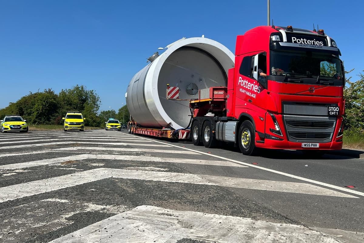 Abnormal Load Driver Drivers warned as huge abnormal load to be escorted through Doncaster