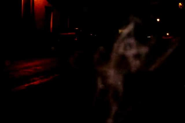 The ghostly hound near Bogie Alley in Conisbrough