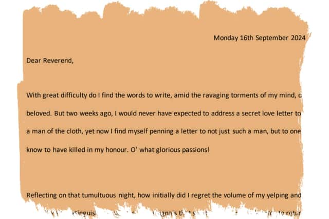 An extract from one of the letters sent to homes in Hexthorpe.