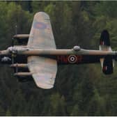 The Lancaster bomber was due to fly over Doncaster.