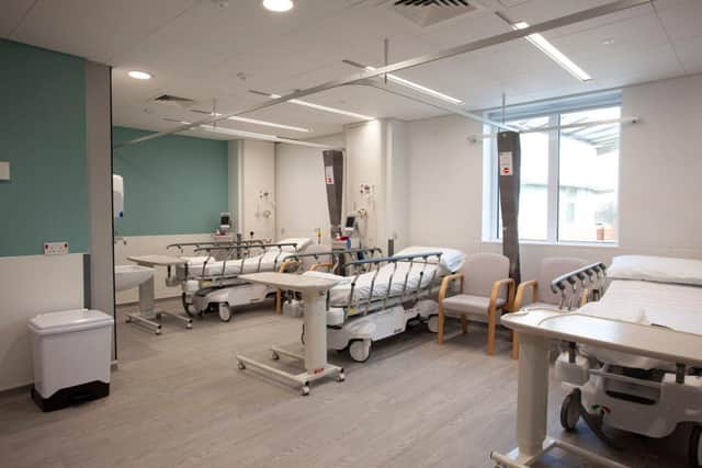 Patient beds at Montagu CDC