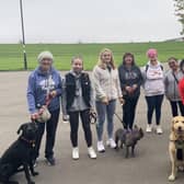 Left to right: Angie Wheeler, Leah Walton, Sam Butcher, Belinda Brown, Tracey Wheeler, Yojana Roe, Clare Hardy and Paula Donald.