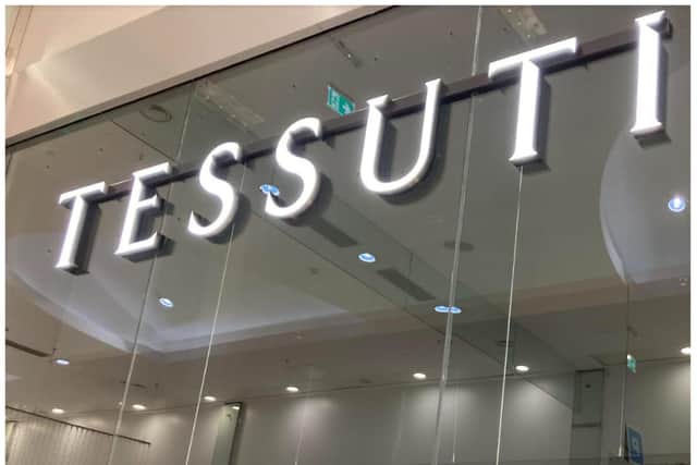 Tessuti is opening its doors in Doncaster.