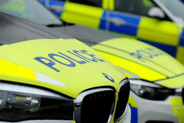 TV crews have been following South Yorkshire Police.