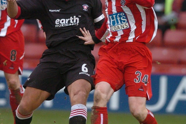 Formerly of Derby, Aston Villa and Celtic, where he won the treble in 2001, Johnson played one game for the Blades before moving on to Scunthorpe United