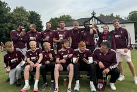 Doncaster Town celebrate victory in the Vitality Club T20 regional final. Picture: Doncaster Town CC - Facebook
