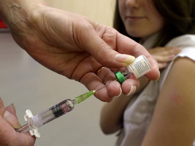 Uptake of childhood vaccine against measles falls in Doncaster since the pandemic.