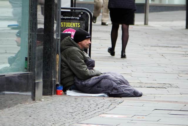 Homeless people need additional support