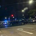 The scene on Balby Road. Photo: John Nicholas