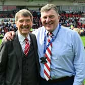 Rovers chairman Terry Bramall and chief executive Gavin Baldwin. Pic: Howard Roe.