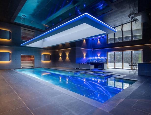 Pool room.