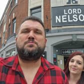 Dale and Holl,y, who have spent £15,000 so far, hope to visit 60,000 bars. (Photo: The Great British Pub Crawl/Facebook).