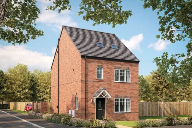 First homes for sale at £137m 600-house development in Doncaster.
