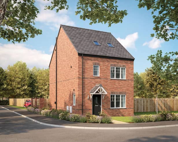 First homes for sale at £137m 600-house development in Doncaster.