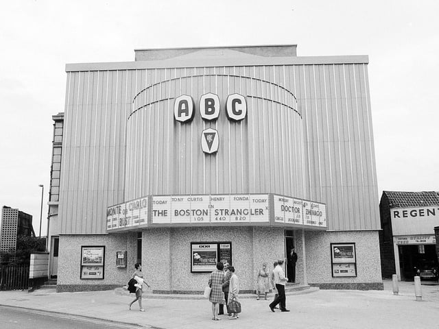 The ABC Cinema in 1969 is almost unrecognisable from its days as the Grand