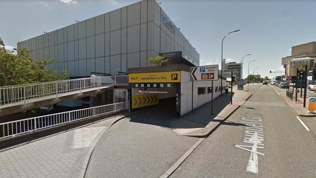 The NCP car park on Arundel Gate, Sheffield.