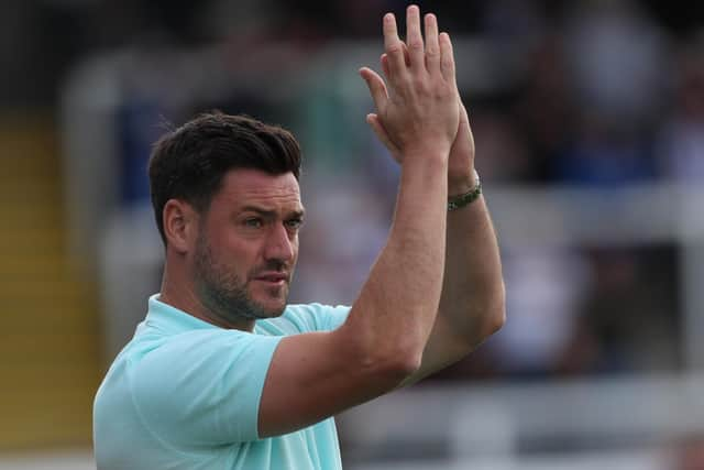 AFC Wimbledon manager Johnnie Jackson (Photo: Mark Fletcher | MI News).