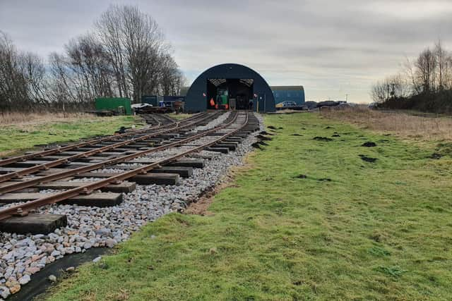 The site where the platform will be erected