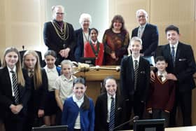 Young online safety campaigners recognised by the City of Doncaster Council.