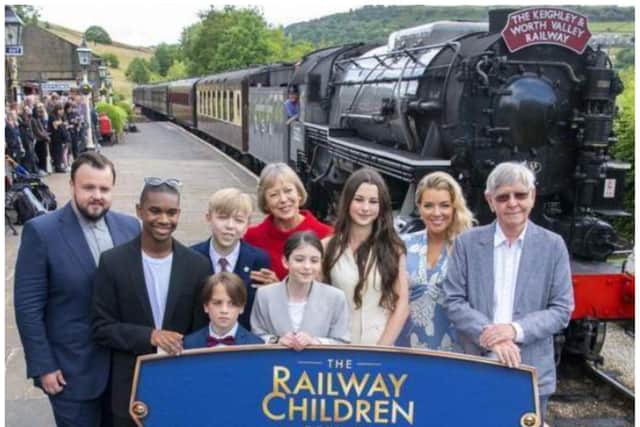 Sherdian Smith stars in The Railway Children Return. (Photo: Tony Johnson).