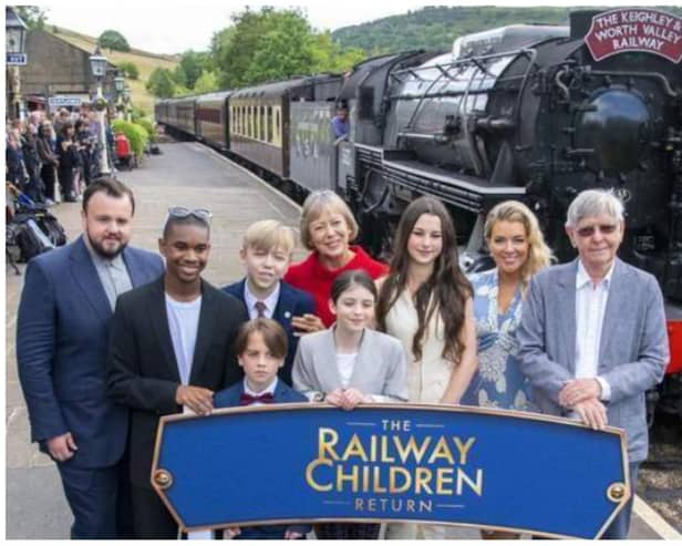 Sherdian Smith stars in The Railway Children Return. (Photo: Tony Johnson).