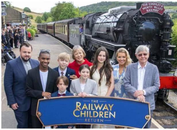 Sherdian Smith stars in The Railway Children Return. (Photo: Tony Johnson).