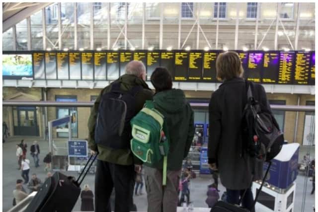 Rail passengers are being warned of disruption on the East Coast Main Line during the latest rail strikes.