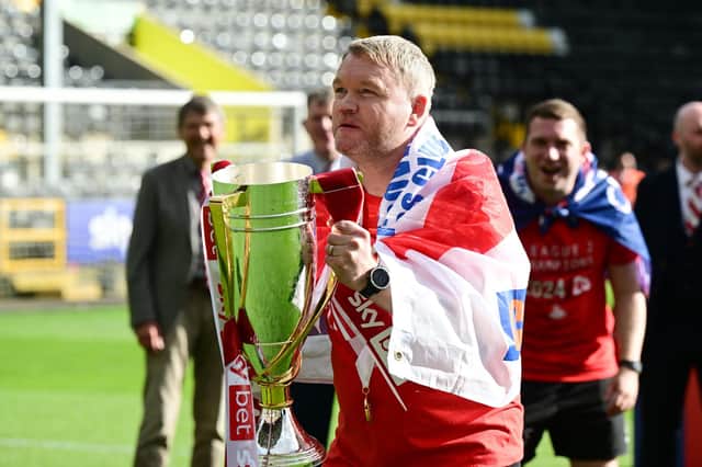 Grant McCann's side head into League One off the back of a title-winning campaign.