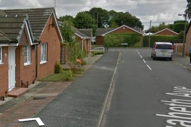 Elizabeth Avenue near the junction of New Hall Road