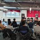 Candidates wanting to be the next South Yorkshire mayor speak to students at Sheffield College.