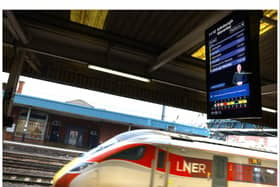 LNER is trialling sign language at Doncaster railway station.