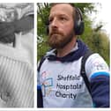 Ben Wilkinson is taking on the charity walk in memory of his daughter Elsie who died at 39 minutes old.